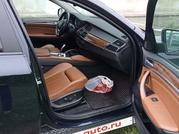 2008 BMW X6 35i 6-speed I (E71), синий, 1600000 рублей - вид 7