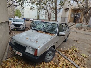 2002 Lada (ВАЗ) 21099, серебристый, 230000 рублей, вид 1