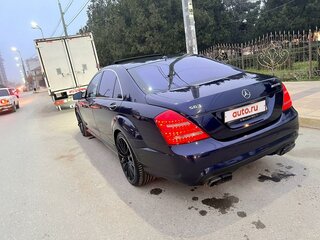 2007 Mercedes-Benz S-Класс 500 V (W221), синий, 1800000 рублей, вид 4