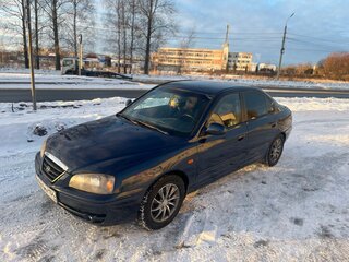 2008 Hyundai Elantra ТагАЗ III (XD2) Рестайлинг, голубой, 450000 рублей, вид 1