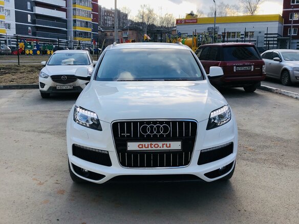 2010 Audi Q7 8-speed I (4L) Рестайлинг, белый