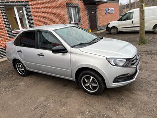 2020 Lada (ВАЗ) Granta I Рестайлинг, серебристый, 780000 рублей, вид 2