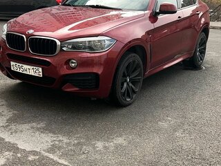 2016 BMW X6 30d II (F16), пурпурный, 4300000 рублей, вид 1