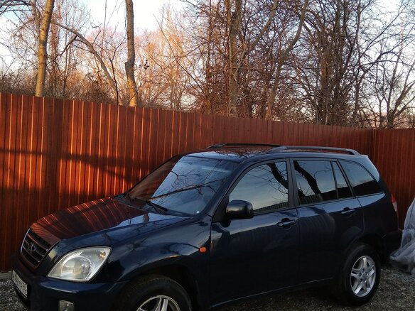 2008 Chery Tiggo (T11) I, синий - вид 23