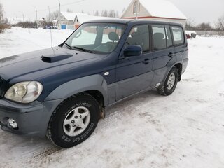 2001 Hyundai Terracan I, синий, 329000 рублей, вид 4
