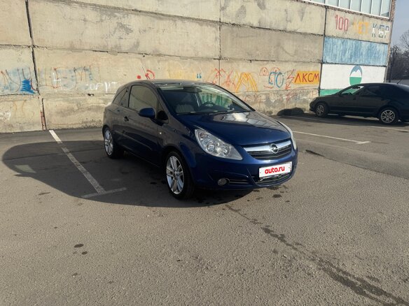 2007 Opel Corsa D, синий, 450000 рублей - вид 2