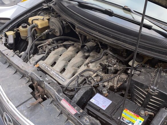 2001 Mazda MPV II (LW), чёрный, 350000 рублей - вид 8