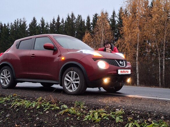 2012 Nissan Juke I, красный, 1680000 рублей - вид 10