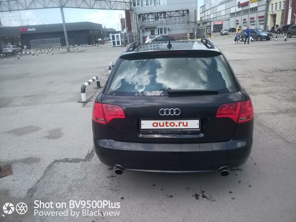 2007 Audi A4 III (B7), чёрный - вид 4