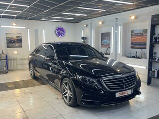 2016 Mercedes-Benz S-Класс 350 CDI BlueTEC VI (W222, C217), чёрный, 3600000 рублей, вид 4