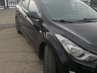 2012 Hyundai Elantra V (MD), чёрный, 850000 рублей, вид 1