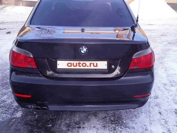 2004 BMW 5 серии 520i V (E60/E61), чёрный - вид 5