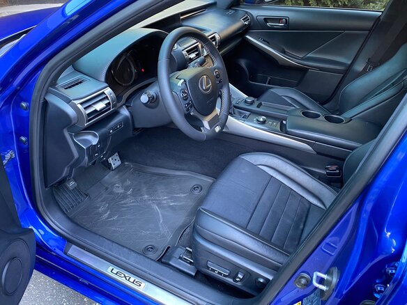 2014 Lexus IS 250 III, синий - вид 10