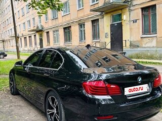 2014 BMW 5 серии 520i VI (F10/F11/F07) Рестайлинг, чёрный, 2350000 рублей, вид 4