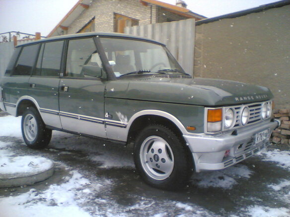 1989 Land Rover Range Rover I, зелёный - вид 3