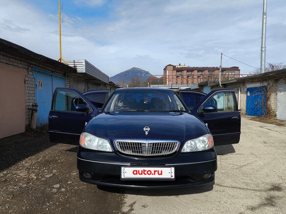 2001 Nissan Cefiro III (A33), синий, 365000 рублей - вид 2