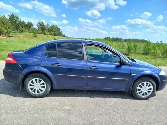 2005 Renault Megane II, синий, 520000 рублей - вид 2