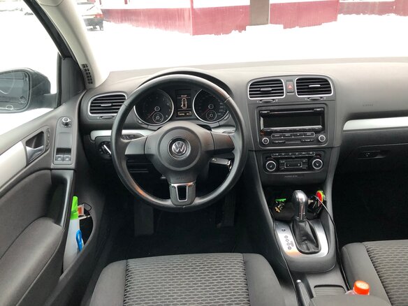 2012 Volkswagen Golf VI, чёрный - вид 11