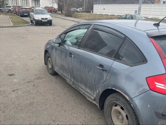 2005 Citroen C4 I, серый, 130000 рублей - вид 6