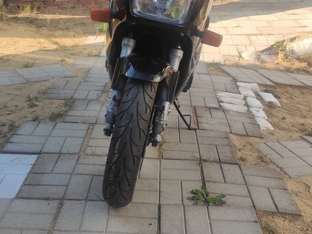 1987 Kawasaki ZZR 600, синий, 180000 рублей, вид 4