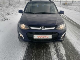 2014 Lada (ВАЗ) Kalina II, синий, 480000 рублей, вид 2