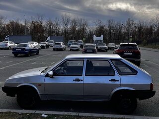 2005 Lada (ВАЗ) 2109, серебристый, 120000 рублей, вид 4