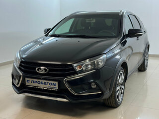 2018 Lada (ВАЗ) Vesta SW Cross I, чёрный, 1100000 рублей, вид 1