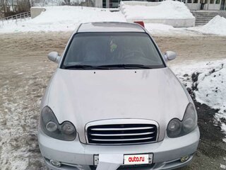 2006 Hyundai Sonata ТагАЗ IV (EF) Рестайлинг, серебристый, 470000 рублей, вид 1