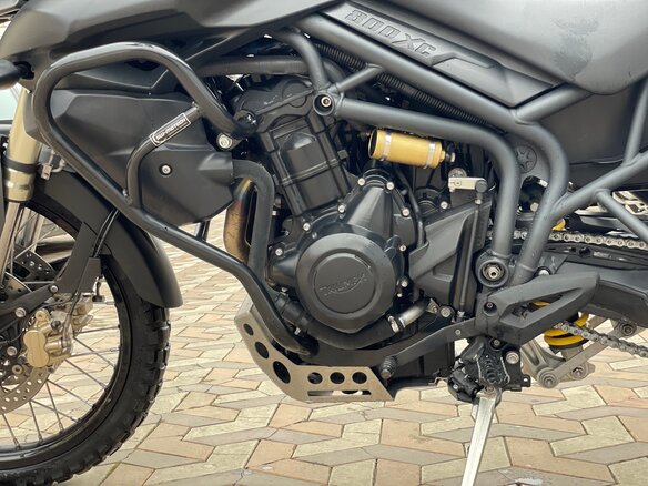 2013 Triumph Tiger 800, зелёный - вид 15