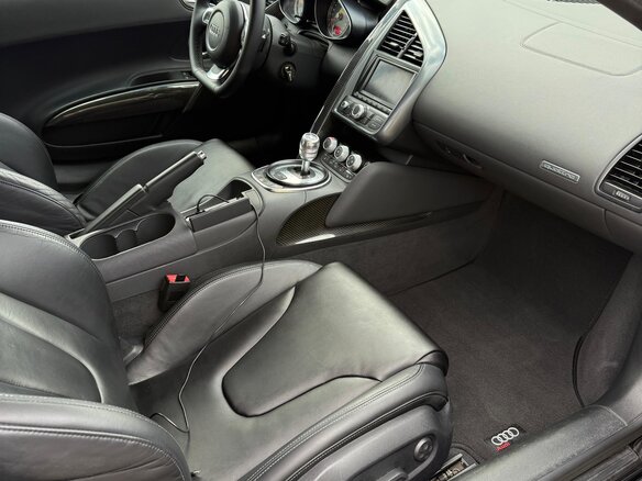 2008 Audi R8 V8 I (Typ 42), чёрный - вид 12