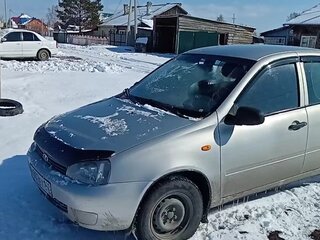 2008 Lada (ВАЗ) Kalina I, серебристый, 180000 рублей, вид 4