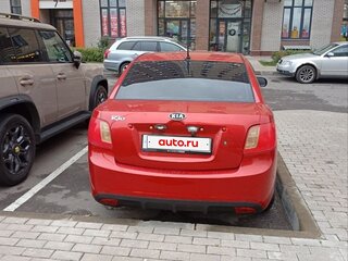 2011 Kia Rio II Рестайлинг, красный, 385000 рублей, вид 4