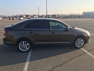 2017 Skoda Rapid I, коричневый, 1300000 рублей, вид 4