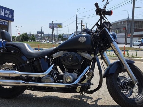 2012 Harley-Davidson Softail Slim, чёрный