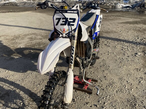 2013 Yamaha YZ450F, белый, 350000 рублей