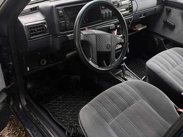 1990 Volkswagen Golf II, синий - вид 8