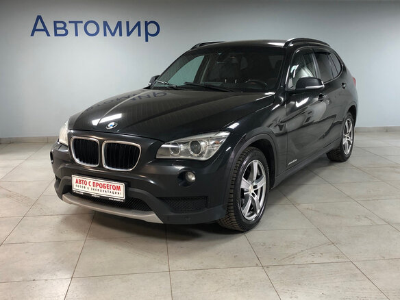 2014 BMW X1 20d I (E84) Рестайлинг, чёрный