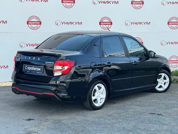 2023 Lada (ВАЗ) Granta Drive Active I Рестайлинг, чёрный - вид 4