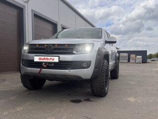 2013 Volkswagen Amarok Double Cab full-time I, серебристый, 2200000 рублей, вид 2