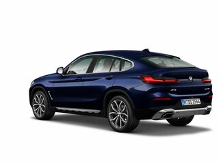 2025 BMW X4 20i II (G02) Рестайлинг, синий, 8450000 рублей, вид 4