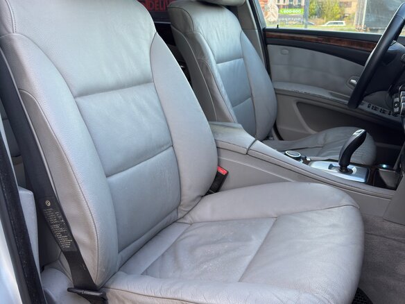 2008 BMW 5 серии 528i V (E60/E61) Рестайлинг, серый - вид 30