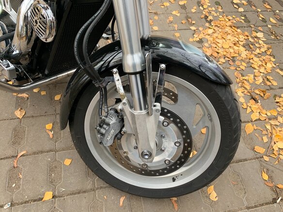 2002 Honda VTX 1800, чёрный - вид 10