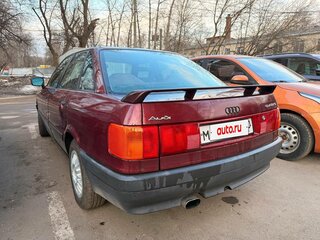 1990 Audi 80 IV (B3), пурпурный, 420000 рублей, вид 4