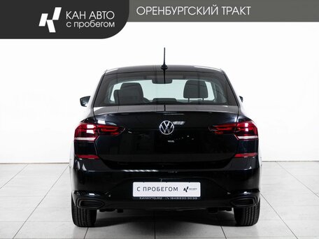 2021 Volkswagen Polo VI, чёрный, 1548000 рублей, вид 4