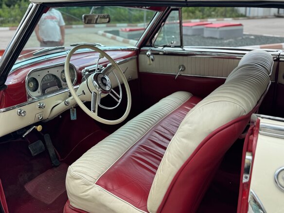 1954 Packard Caribbean I, красный, 11000000 рублей - вид 11