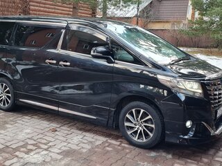 2016 Toyota Alphard III, чёрный, 4100000 рублей, вид 3