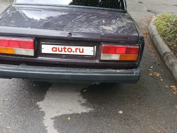 2009 Lada (ВАЗ) 2107, коричневый - вид 2
