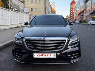 2017 Mercedes-Benz S-Класс 400 d VI (W222, C217) Рестайлинг, чёрный, 4150000 рублей, вид 2