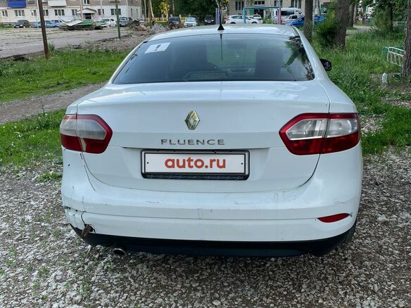 2012 Renault Fluence I, белый, 460000 рублей - вид 1