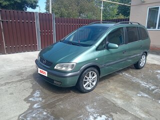 1999 Opel Zafira A, зелёный, 350000 рублей, вид 1